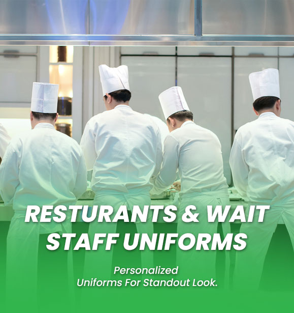 Resturants & Wait Staff Uniforms